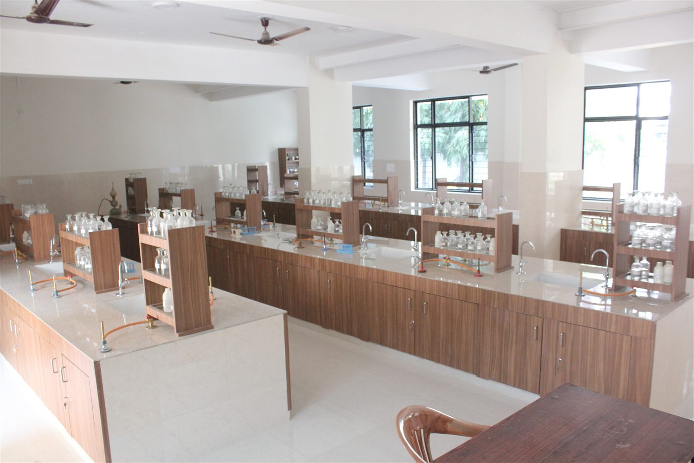 Chemistry lab at Scholars' Home, Gomti Nagar