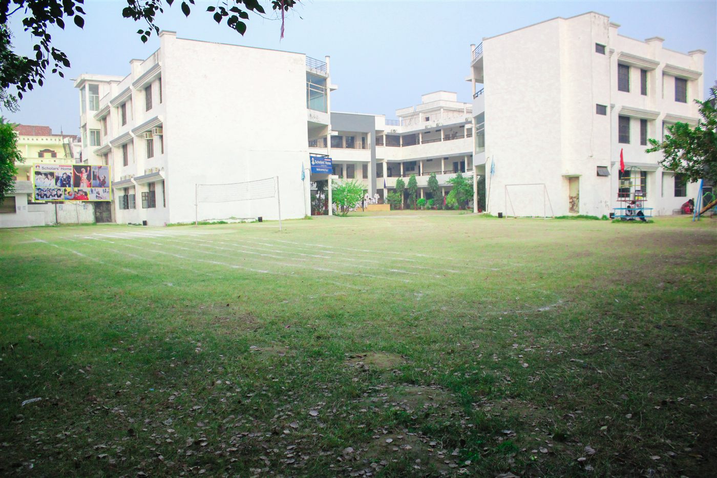 Playground at Scholars' Home, best school in Gomti Nagar