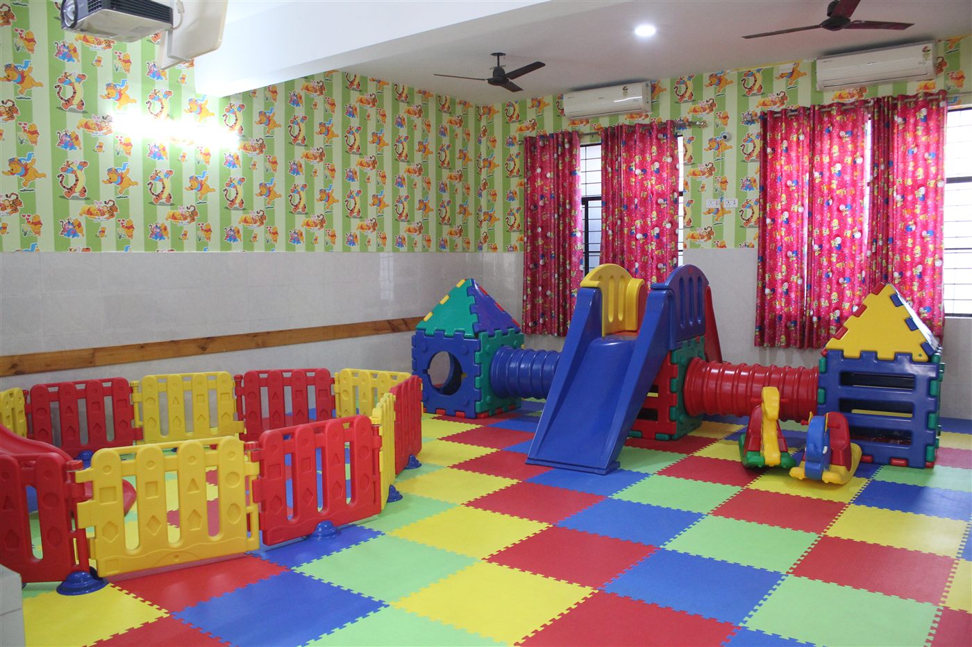 Pre-primary kids playroom at Scholars' Home Lucknow