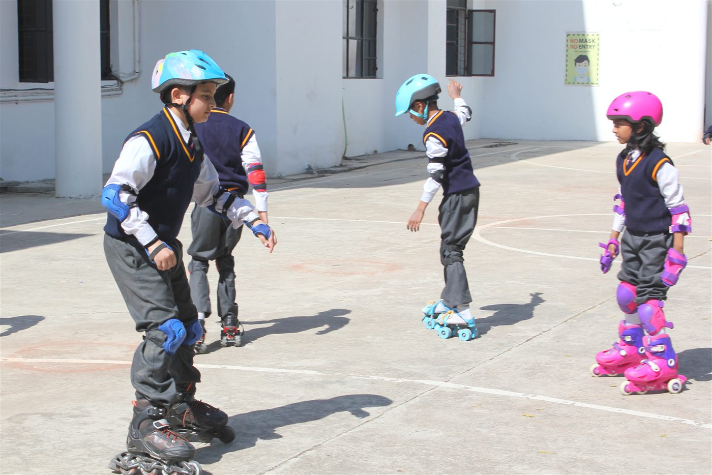 Skating ring at Scholars' Home Lucknow