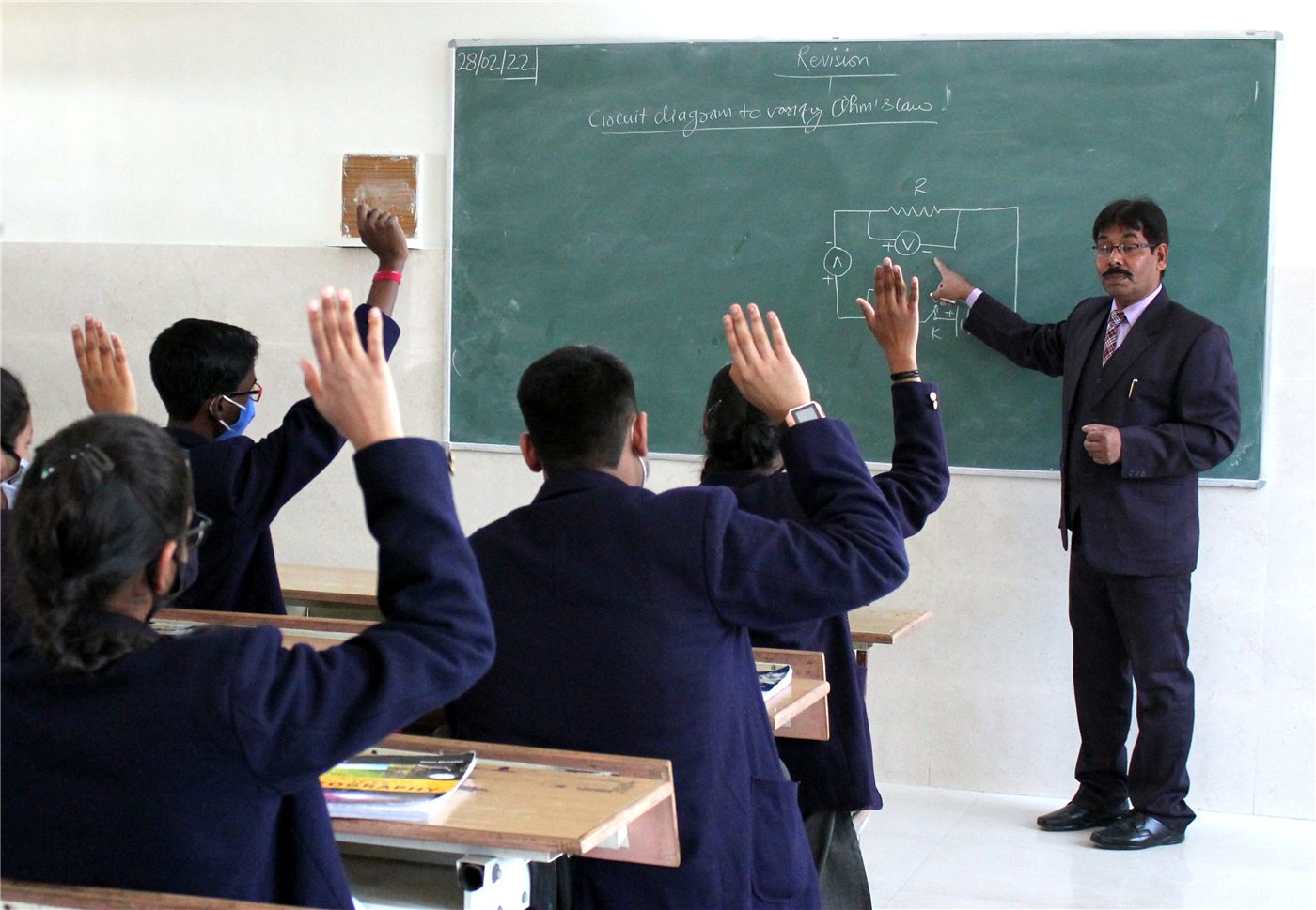 Senior education at Scholars' Home, Gomti Nagar Lucknow