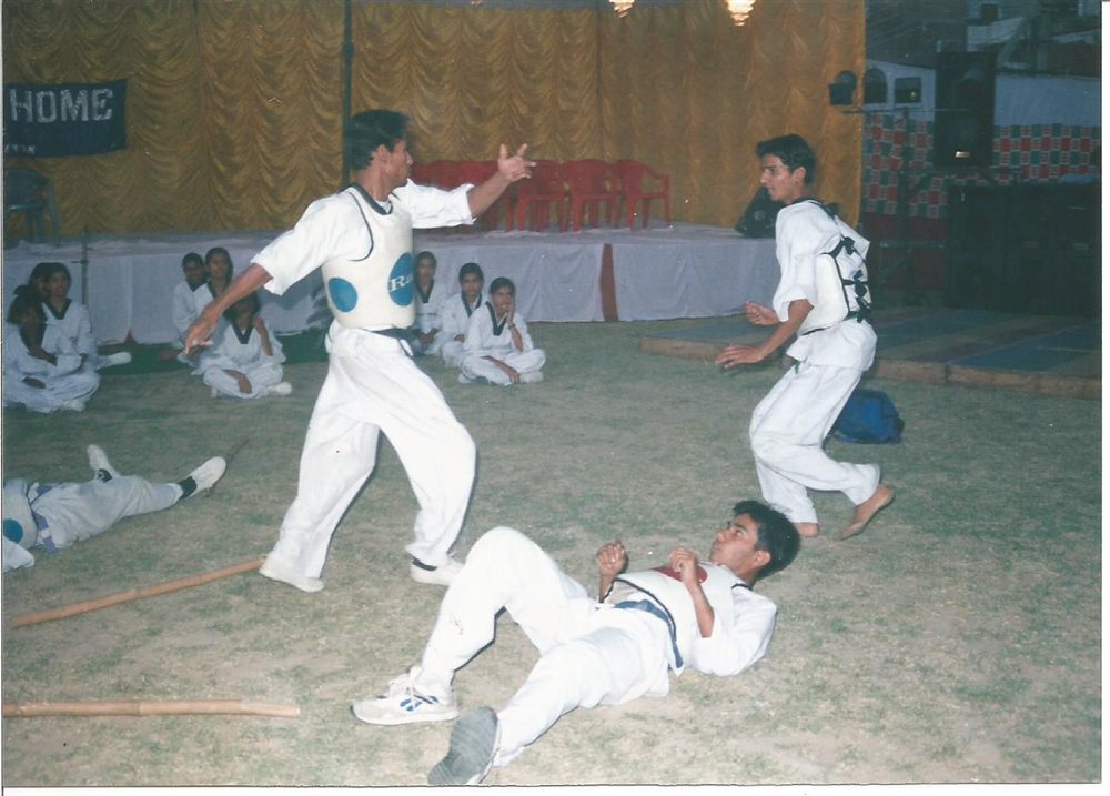 Karate demonstrations, from the start — the history of Scholars' Home, Gomti Nagar Lucknow