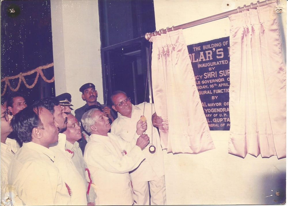 The foundation ceremony — the history of Scholars' Home, Gomti Nagar Lucknow