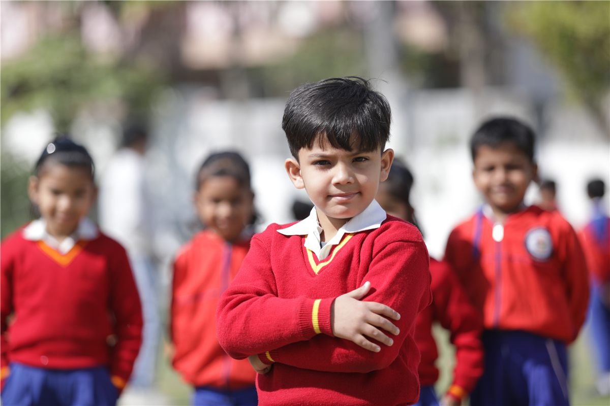 Primary education at Scholars' Home, Gomti Nagar Lucknow