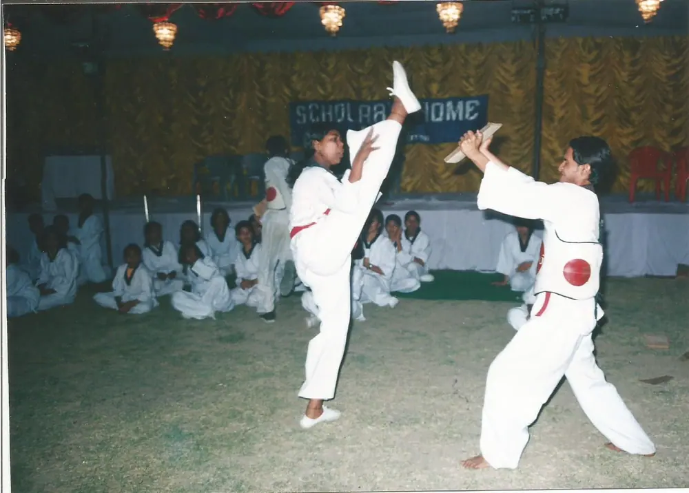 Karate, part of school life from the start