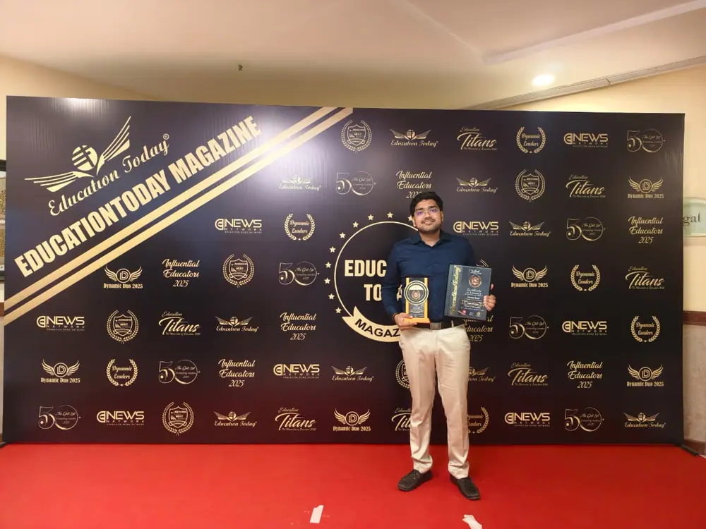 Representing the school on the red carpet
